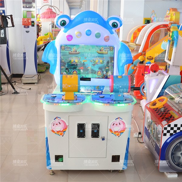 兒童樂園設(shè)備雙人釣魚機